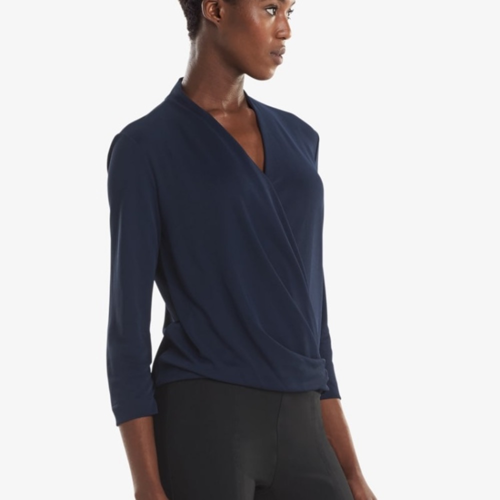 MM Lafleur Deneuve top in Galaxy Blue size XS